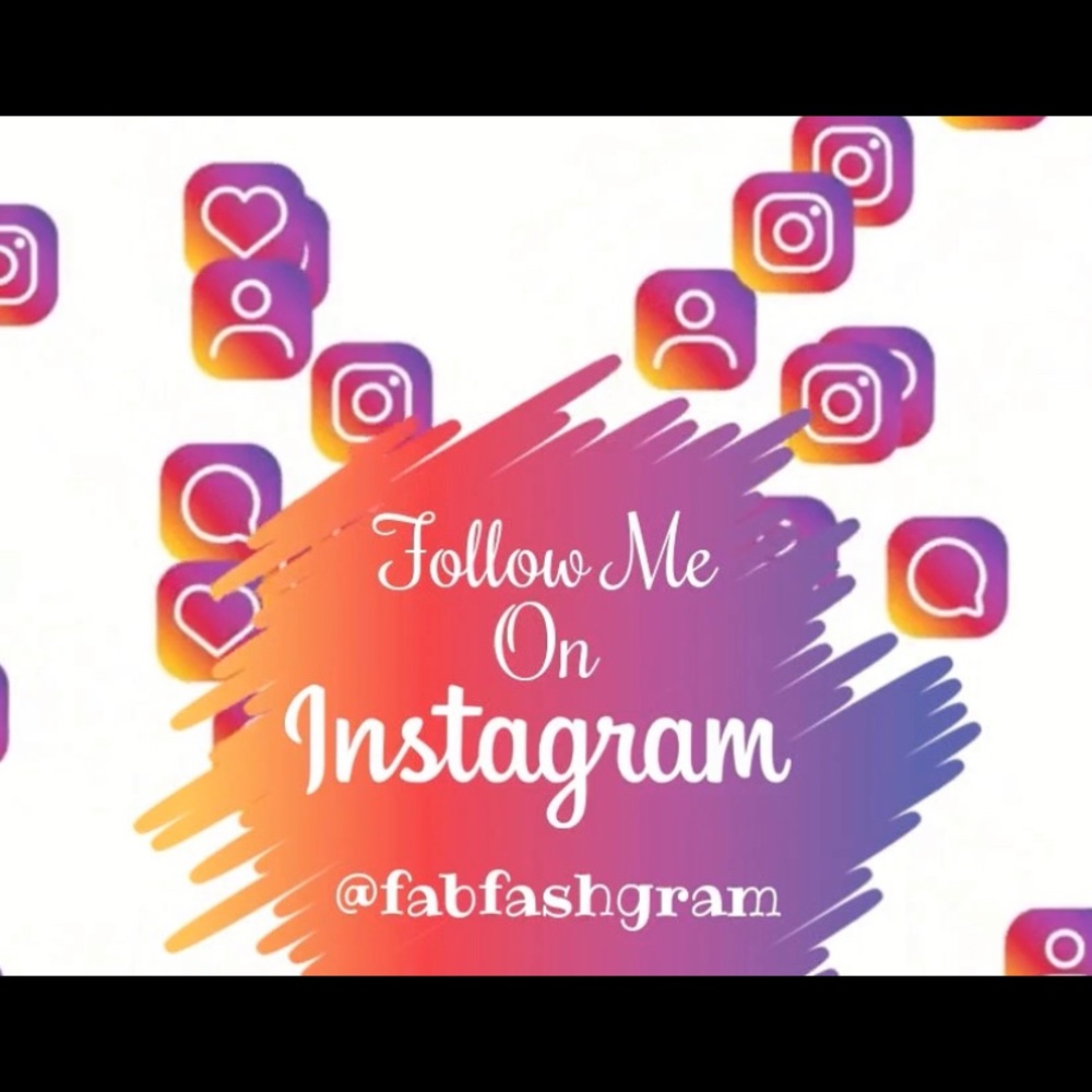 Follow me on Instagram! @fabfashgram